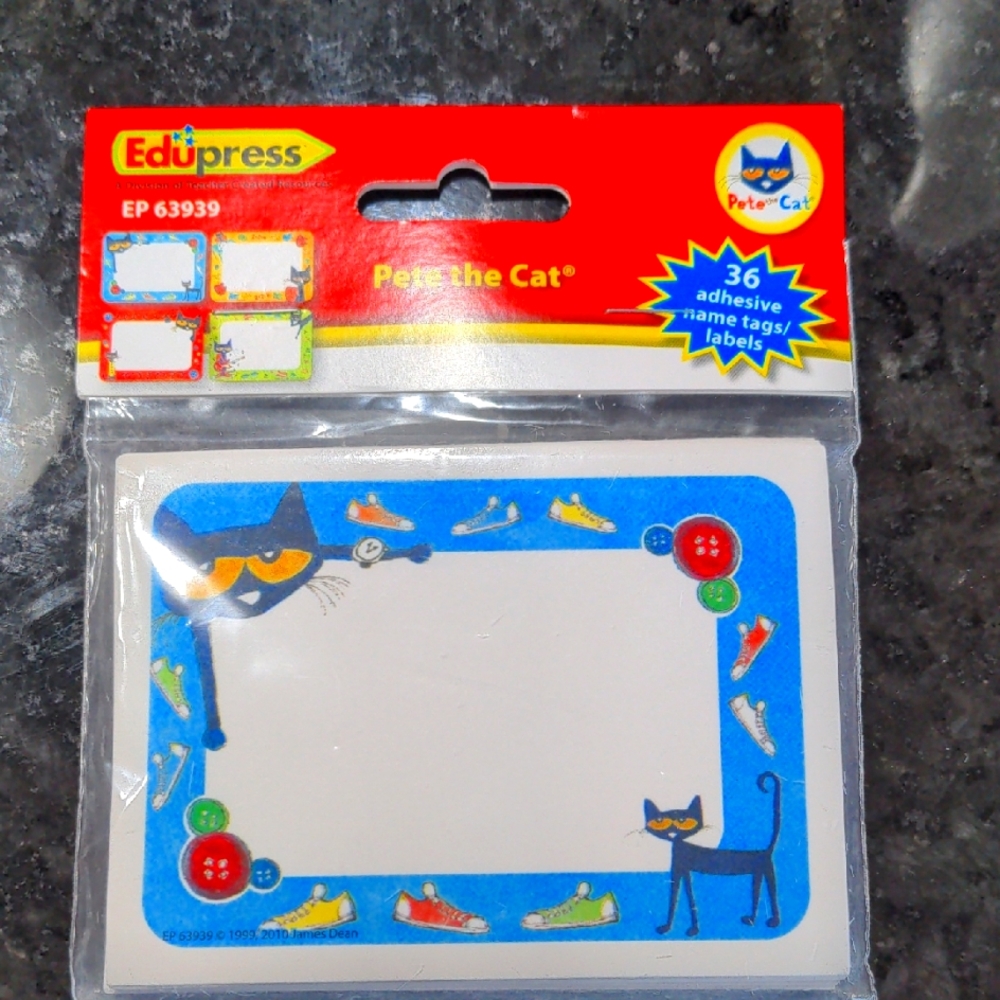 Blue Office Labels for Easy Organization